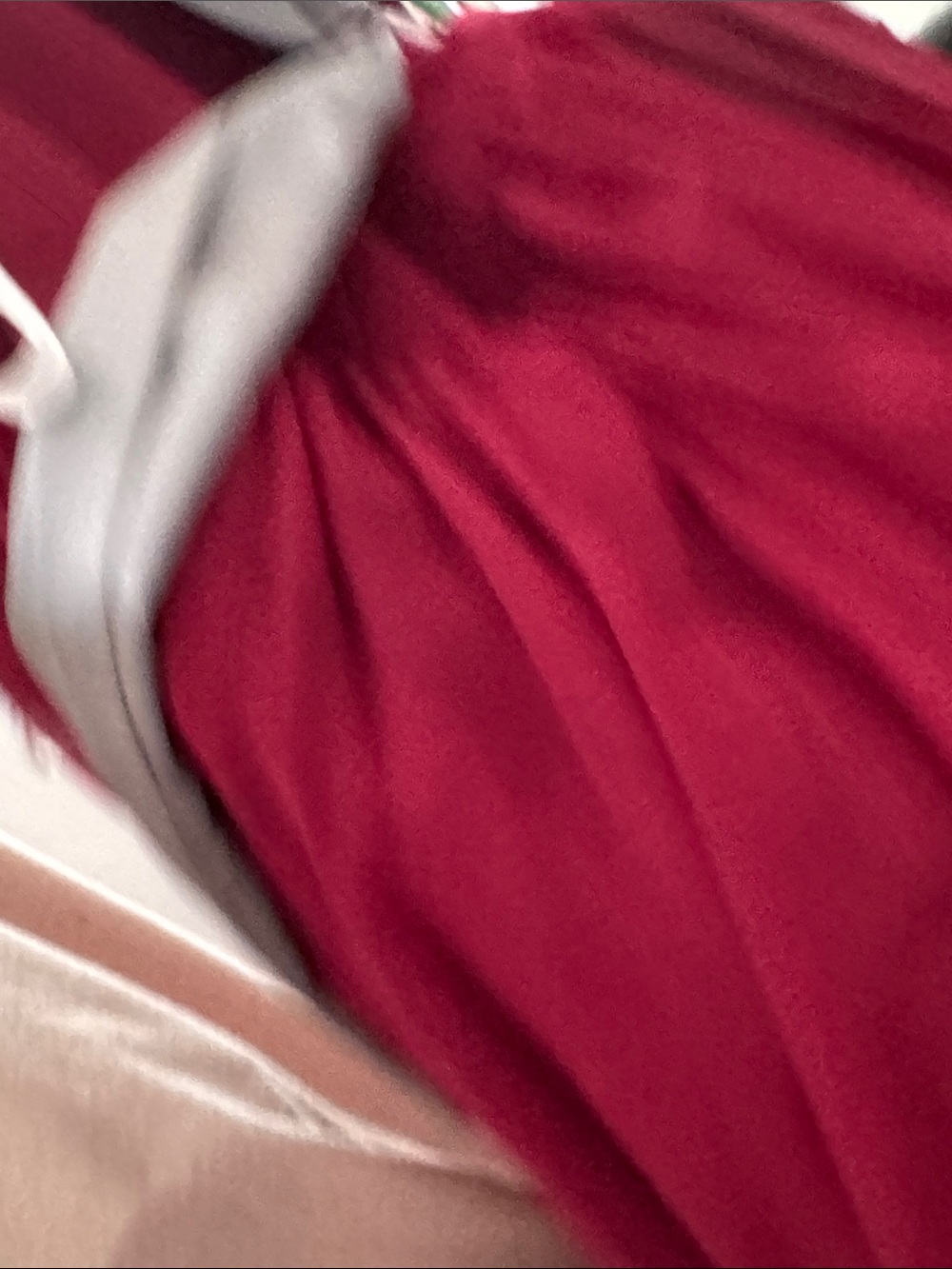 Azazie Raspberry Strapless Formal Gown - Picture 6 of 11